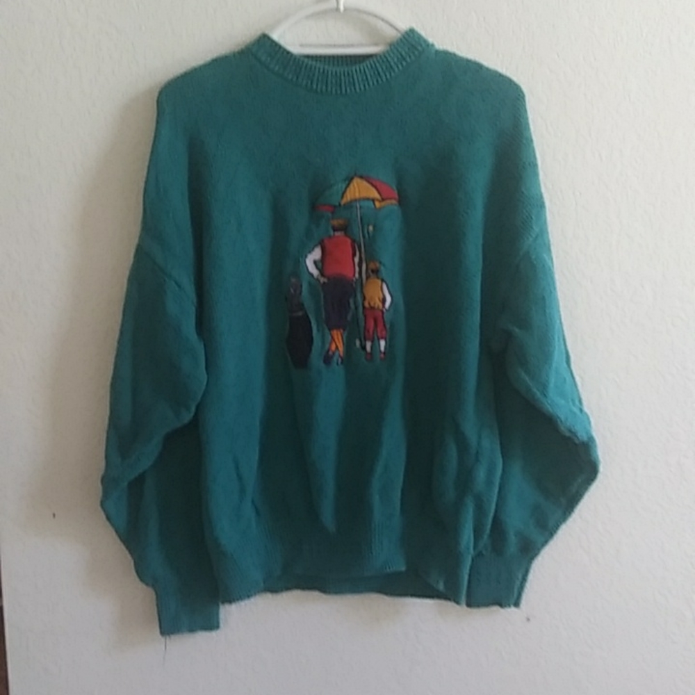 Men's Cambridge Golf Themed Sweater